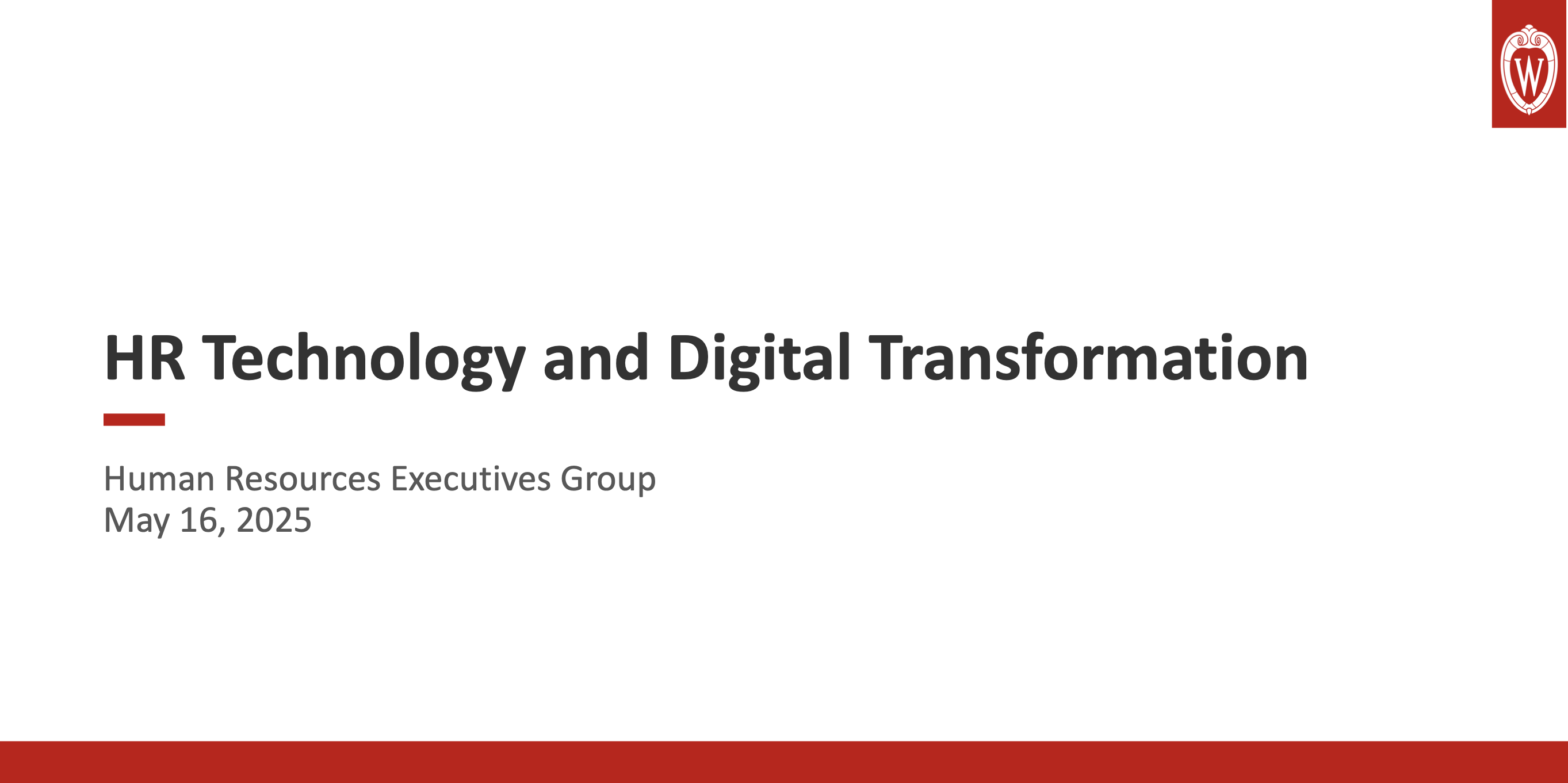 2. UWEBC Presentation Slides: HR Technology and Digital Transformation thumbnail